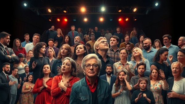 Best Revival of a Play nominees collage showcasing stage scenes.