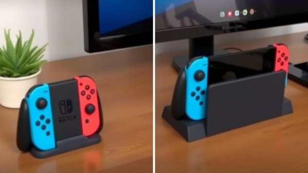 3D-printed Nintendo Switch docks are changing gaming setups