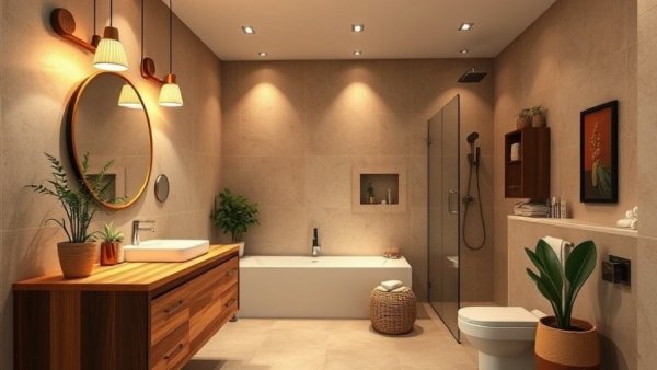 Spa-Like Bathroom Ideas Without a Costly Full Remodel - elegant contemporary design.