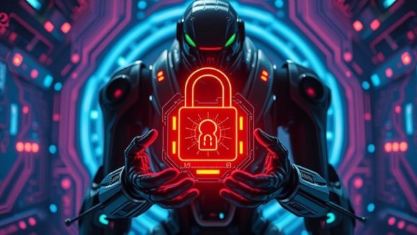 Gate-Model Quantum Computing Simulator with holographic lock display.