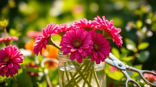 Grow Zinnia From Cuttings with vibrant garden blooms.