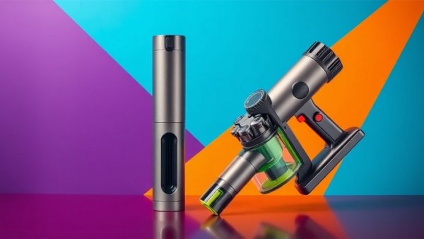 Best Handheld Vacuums 2026 on a colorful geometric background.