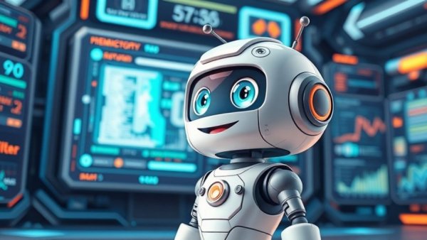 Roku Users Surprised by Rival Streaming Features with cartoon robot and digital interface.