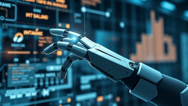 Robotic hand in standardized software testing for AI interface