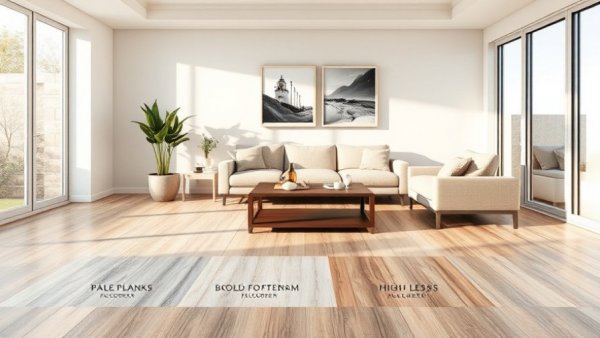 Modern flooring options for homes with dogs.
