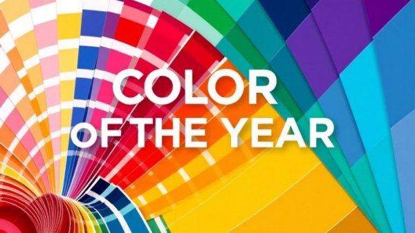 2027 Color of the Year vibrant swatches display.