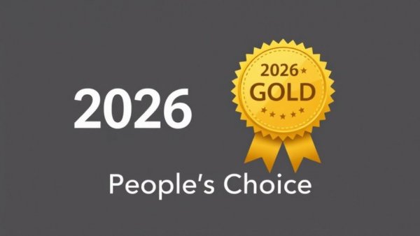 2026 Gold People's Choice award badge for Best Pool Builder in DFW