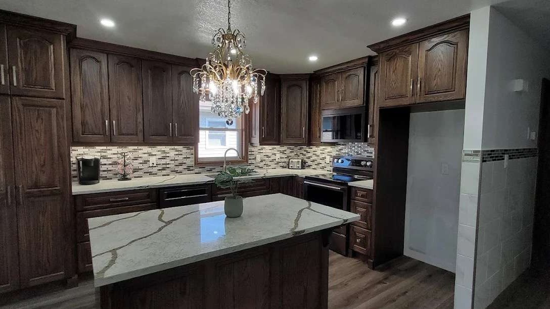 Kitchen remodel by Thiessen Home Renovation