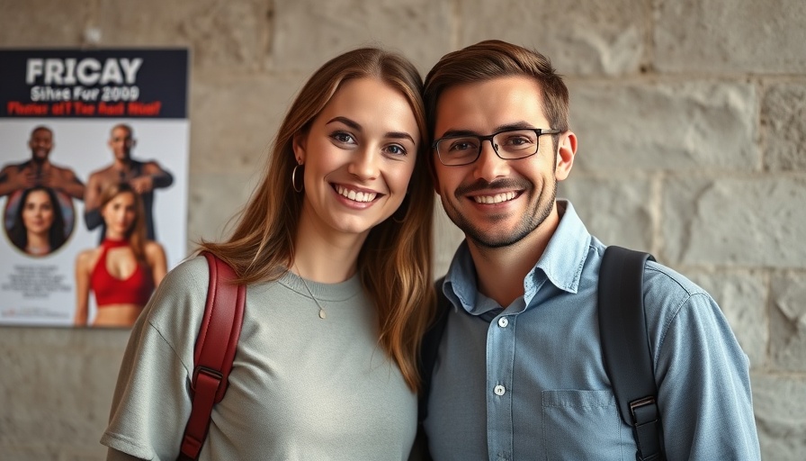 Smiling pair at Othello Broadway Revival promotional event.