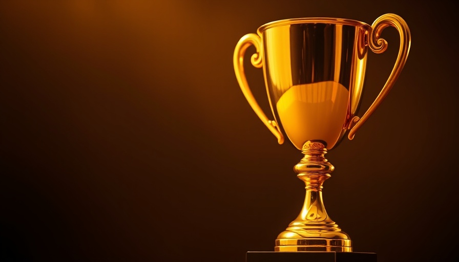 Lucille Lortel award trophy for 2025 awards winners.