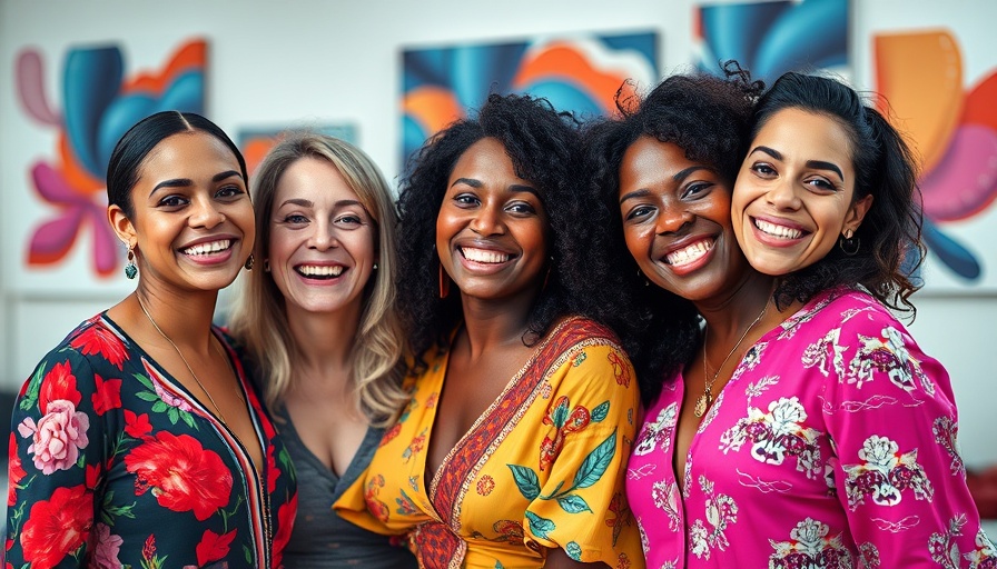 Juneteenth Broadway Concert performers smiling joyfully in vibrant attire.