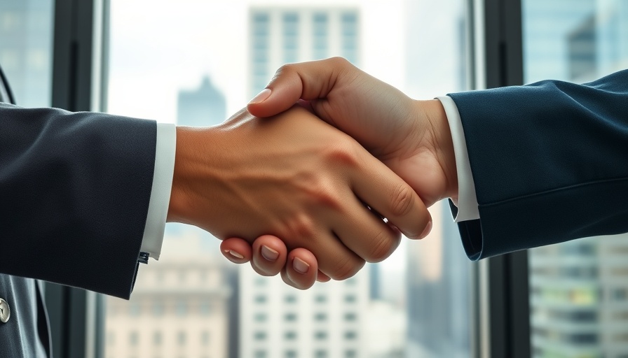 Business handshake representing AI-powered enterprise data integrations