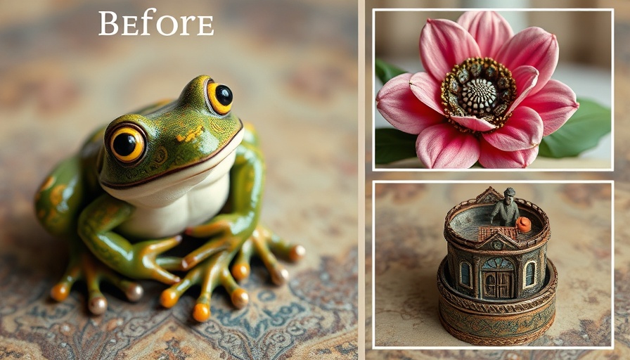 Creative secondhand projects transformed into whimsical art pieces.