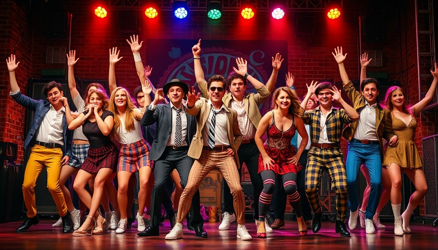 Heathers The Musical Tour 2027 cast in colorful stage performance.