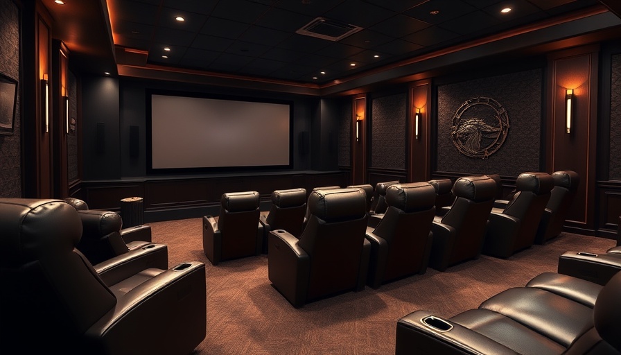 Luxurious home theater setup with AV brands and integrators.