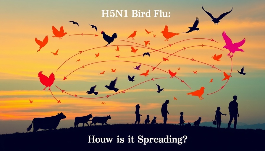 Monitoring bird flu spread in North Carolina: H5N1 infographic