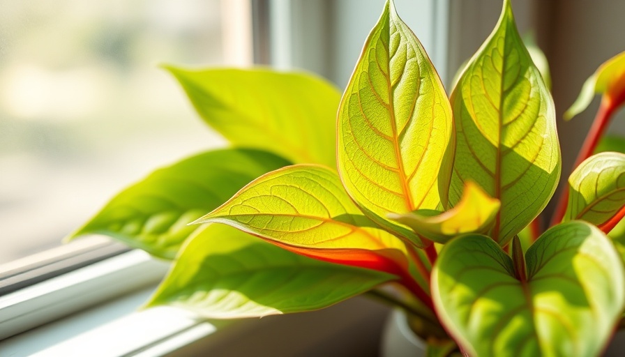 Using keiki paste for plants with vibrant foliage on a windowsill.