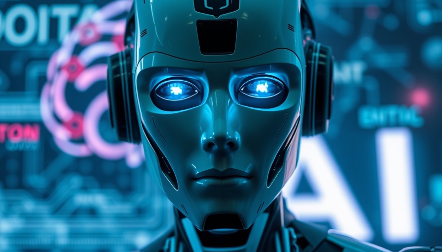 AI robot showcasing the state of AI in platform engineering.