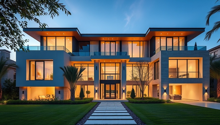 Modern luxury home showcasing future-ready smart living