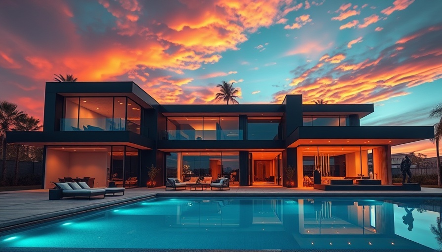 SmartShowroom360 immersive virtual home tour at sunset.