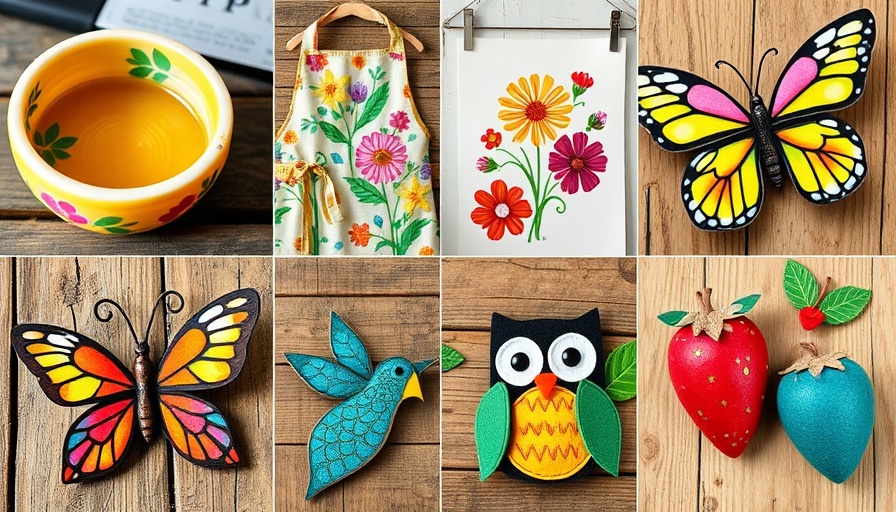 Creative handcrafted project ideas for gardeners: beeswax, apron, and crafts.
