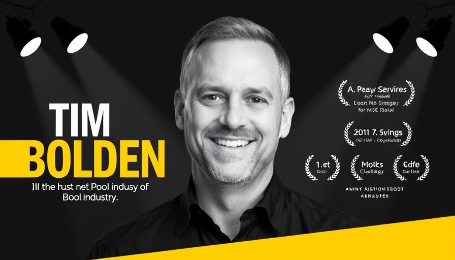 Tim Bolden Pool Butler Mentor Spotlight graphic design.