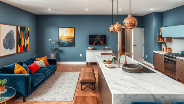 Stylish living room setup with bright decor, ideal for Macy's Early Black Friday Deals showcase.