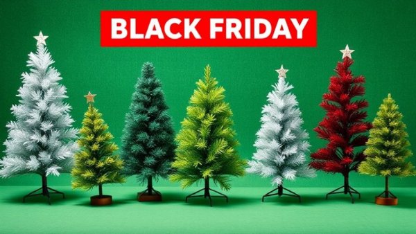 Christmas trees Black Friday sale, King of Christmas Trees 40% Off ad