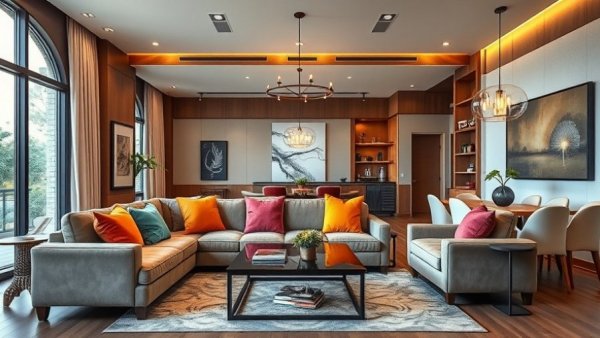 Contemporary Casa da Praia design transformation with vibrant decor.