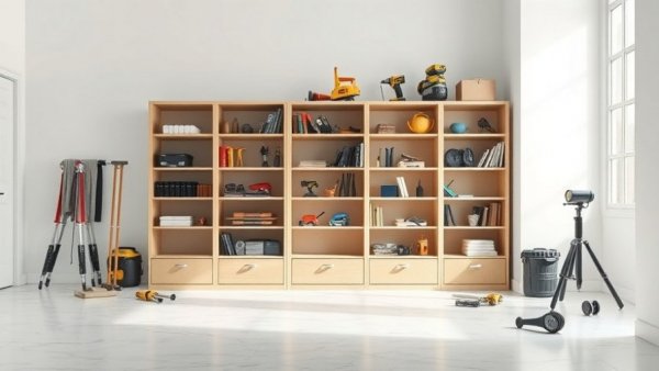 IKEA BILLY bookcase flat on floor in roomy space pre-hack.