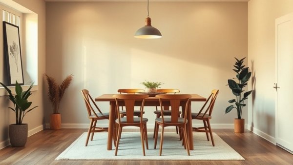 Evolving Home Design interior with cozy dining area.