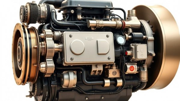 Diesel engine from top manufacturers for construction equipment.