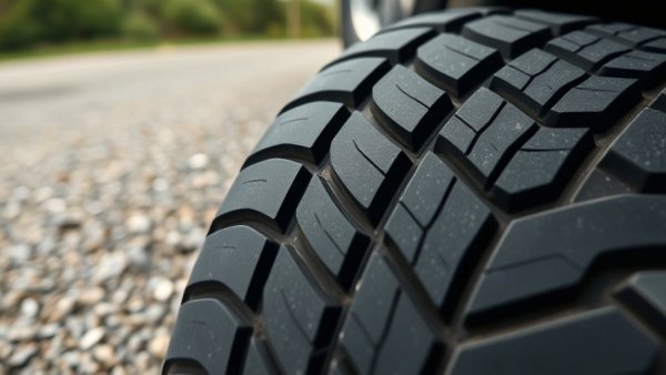 Car tire close-up demonstrating benefits of nitrogen in tires.