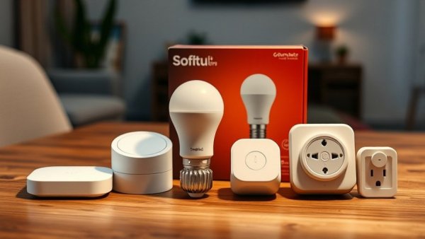Smart lighting devices to deter burglars using automation.