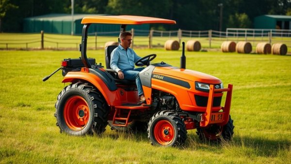 Grand L70 Compact Tractors showcase with bold design in field.