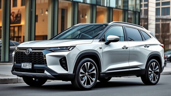 Bestselling Cars of 2025: Sleek modern SUV parked in urban setting.