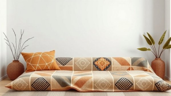 MOMOS collection by José A. Gandía-Blasco, intricate geometric textile design.
