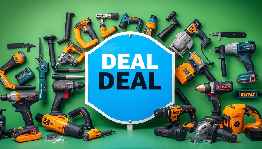 Prime Day power tool deals featuring Bosch, Makita, DeWalt.