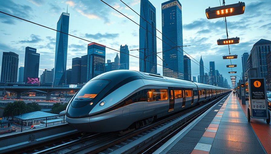 Futuristic metro station in Dubai with sleek design and expansion.