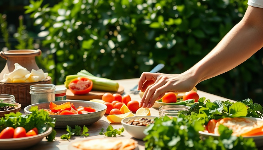 Grow Delicious Plants for Brunch in a sunny outdoor setting with fruit.