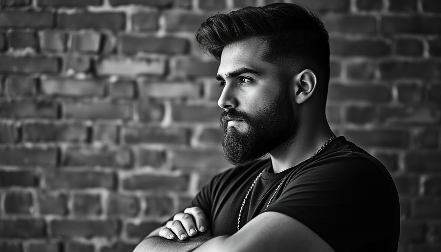 Contemplative man in black-and-white, AI tools for self-employed entrepreneurs.