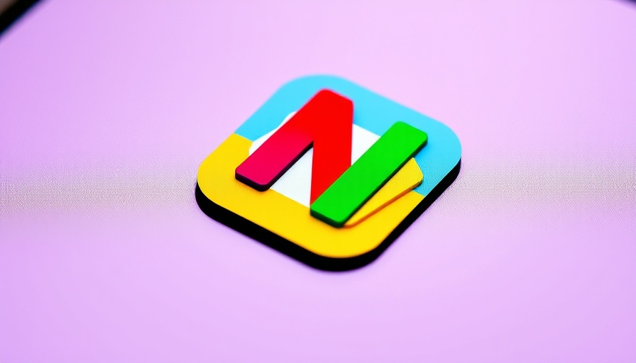 Colorful news app logo for influencer-driven consumer insights.