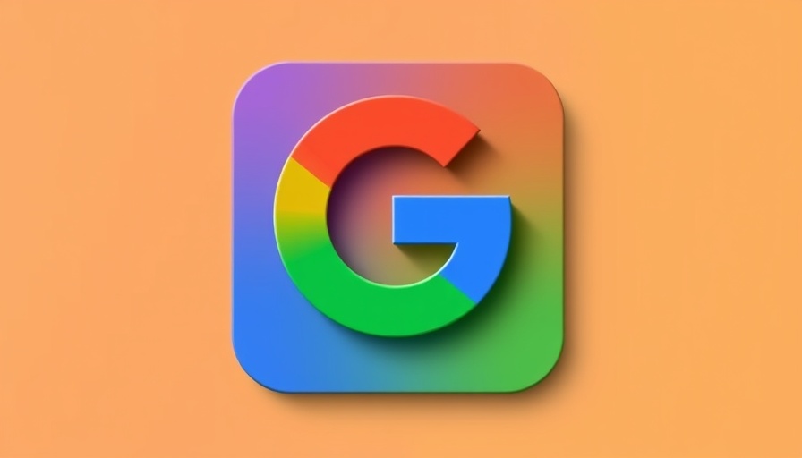Colorful digital icon of Google News for home renovation company marketing strategies.