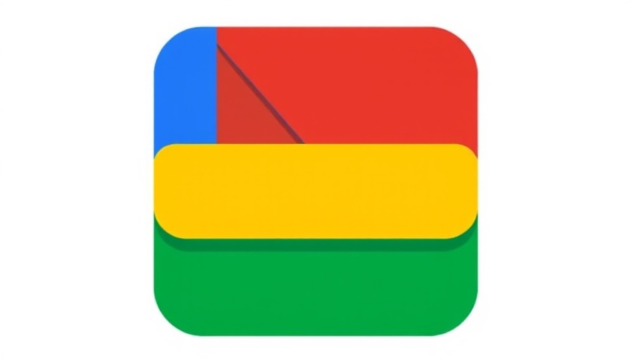 Colorful Google News logo graphic design.