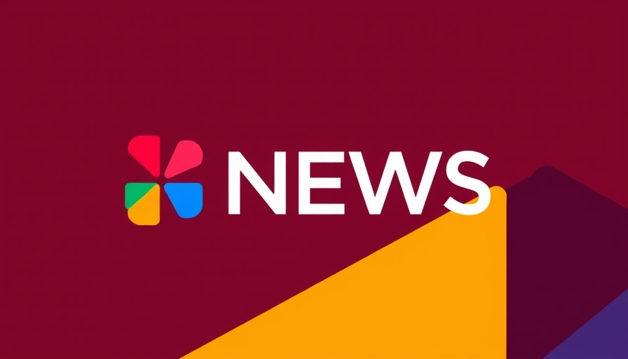 Digital news logo vibrant colors