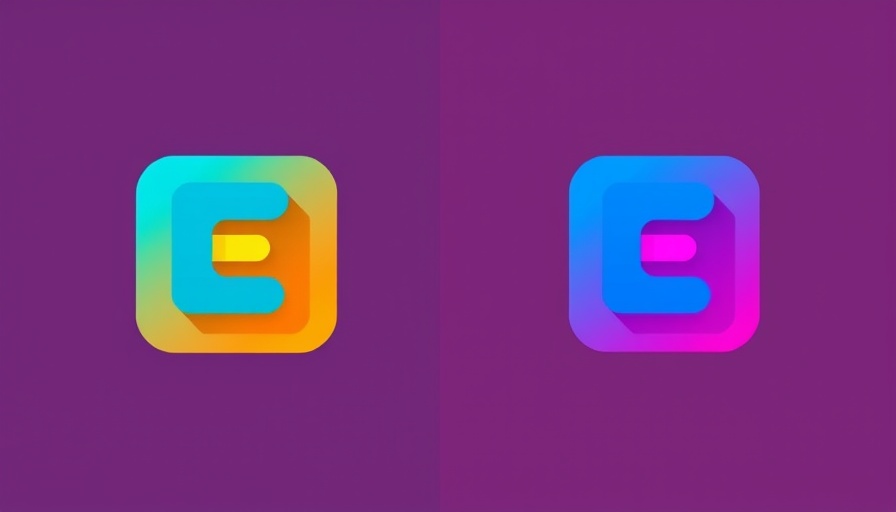 Vibrant stylized logo icon with overlapping colors, home renovation company.