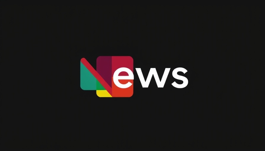 Google News logo with colorful overlapping rectangles.