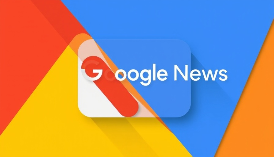 Digital Google News icon in minimalist design