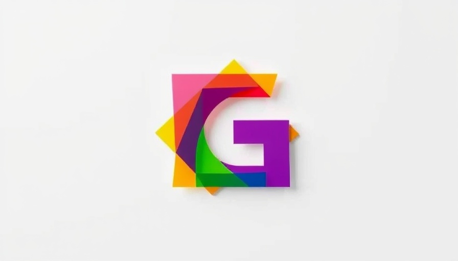 Colorful digital logo for modern design.
