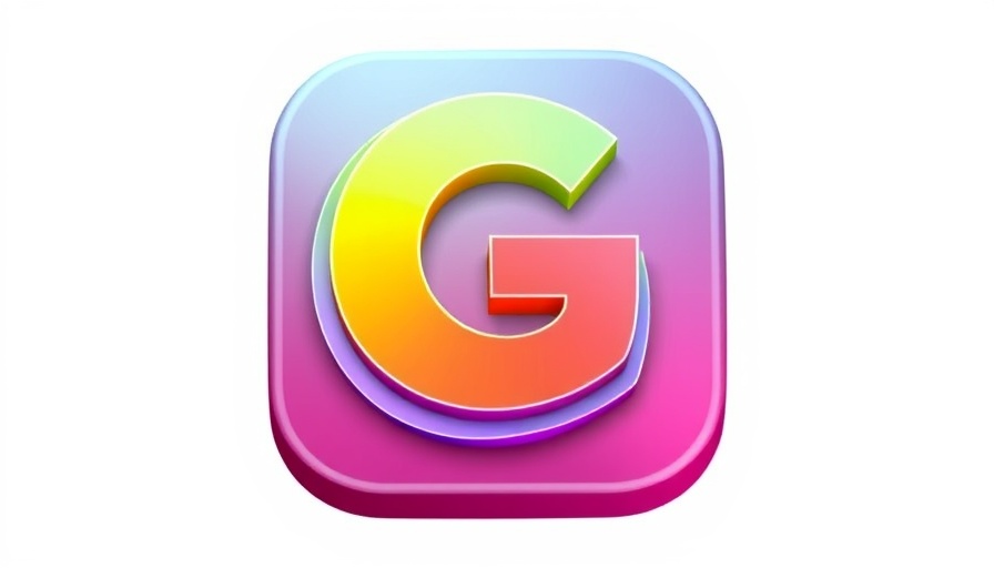 Colorful app icon featuring a bold 'G'.